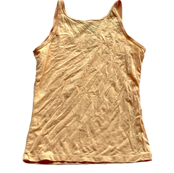 VINTAGE 2001 GAP EUC! light orange cotton tank top XS - Picture 4 of 4